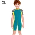 thumbnail image 2 of Niños trajes de buceo traje de buceo secado rápido espalda cremallera mono transpirable Pieles de buceo deportivas para buceo Snorkel Surfing Natación azul XL kenally OD003670-04, 2 of 7