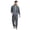A-Grey1187, variant on XIAOCHA Solid Onesie For Men Pocket Hooded Long Jumpsuit Nightwear