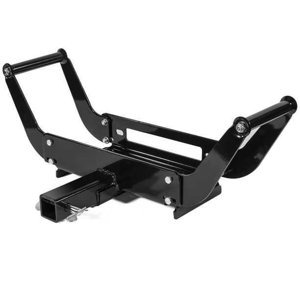 Stark Universal Foldable Hitch Winch Mount/Cradle w/ Hitch Receiver 2