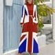 thumbnail image 4 of Vestido largo Union Jack (oscuro) vestidos de noche de lujo para mujer 2024 Vestido elegante ropa de mujer verano 2024 novedades, 4 of 5