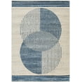 thumbnail image 2 of Mark&Day Area Rugs, 10x14 Lakin Modern Navy Blue Area Rug, Cream Dark Blue Light Slate Carpet for Living Room, Bedroom or Kitchen (9'10" x 14'), 2 of 7