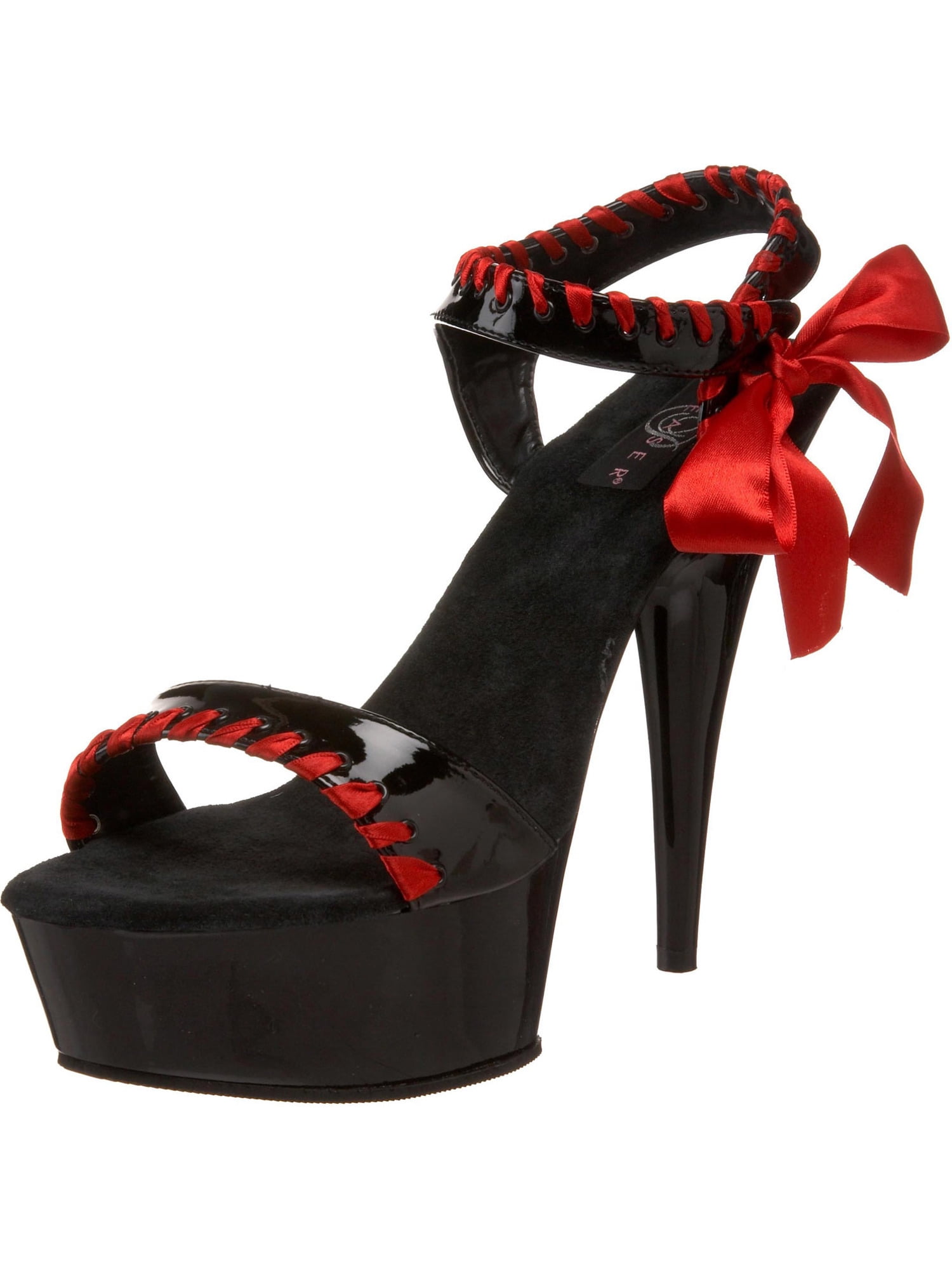 walmart red high heels