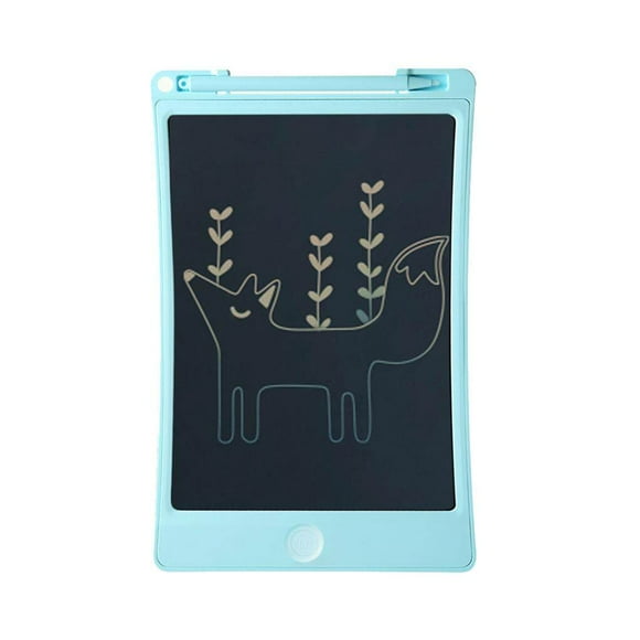 thinsony 10 Inch Electronic Drawing Board Colorful LCD Writing Tablet Handwriting Painting Pad Tool Toy Early Education Blue