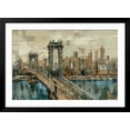 thumbnail image 2 of Art.com New York View Art Print by Silvia Vassileva, Black Frame Wall Art, 44" x 32", 2 of 5