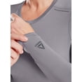 thumbnail image 3 of Reebok Women's Under Scrub Top with Moisture Wicking, 1 Pack Sizes S-2XL, 3 of 8