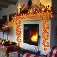 thumbnail image 5 of Viworld 1 Pack Thanksgiving Lights Fall Garland 10FT 20LED Fall Maple Leaves String Lights Battery Operated, Autumn Garland Lights for Home Party Fireplace Indoor Outdoor Decor, 5 of 8