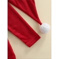 thumbnail image 6 of Qiylii Girls 4Pcs Christmas Outfits, Tops + Flare Pants + Santa Hat + Belt, 6 of 8
