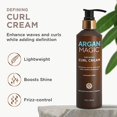 thumbnail image 3 of Crema para rizos Argan Magic Defining, 250 ml (8.5 oz), paquete de 2, 3 of 6