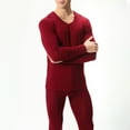 thumbnail image 5 of WTXUE Thermal Underwear Set Lined Long Thermal Underwear Base Layer Set for Cold Winter Relaxed Fit Pant Suits (Men's), 5 of 8