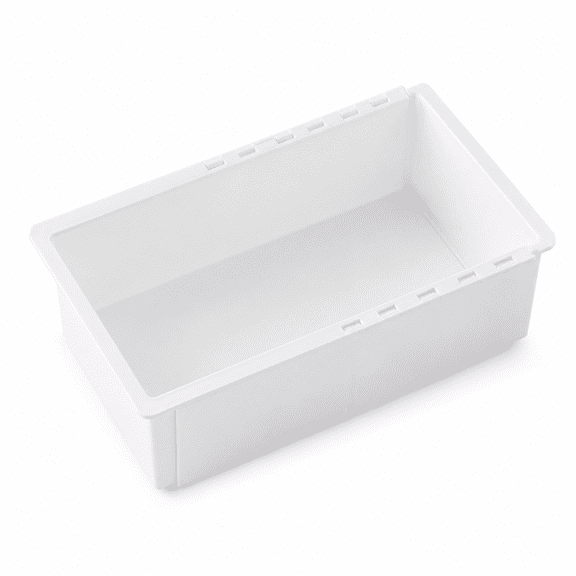 Expandable Drawer Organizer, White PP Adjustable Storage Box, Durable Divided Drawer Tray for Kitchen, Desk, Bathroom, Vanity and Living Room Organization