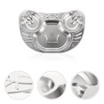 thumbnail image 4 of Assiette Divisée en Acier Inoxydable Forme de Crabe Assiette Divisée Assiette pour Enfants Assiette de Dîner pour Enfants, 4 of 9