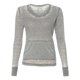 thumbnail image 1 of Camiseta térmica de manga larga para mujer Zen de J. America J América 8255, 1 of 1