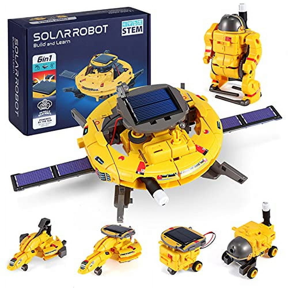 12 En 1 Kit De Robot Solar STEM – Juguete Educativo De Construcción Para Niños 8-14 Años, Regalo Ideal Navidad Y Cumpleaños