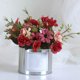 thumbnail image 4 of Gwong Decoración hogareña Plástico Artificial Rose Bouquet Metal Planta Pot Body Party Decoración del hogar Gwong 21032475, 4 of 7
