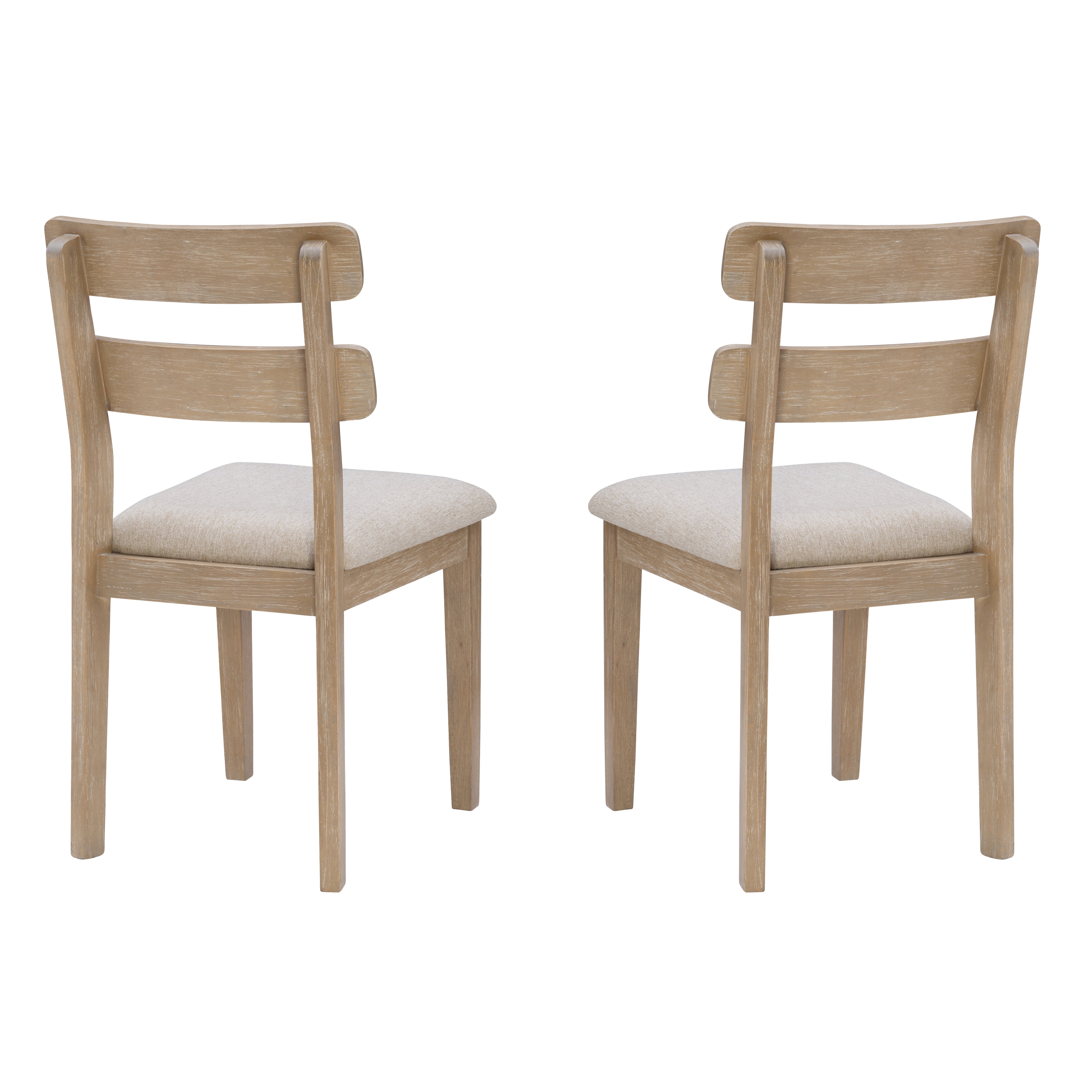 Powell Davini Upholstered Dining Chair, Natural