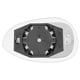 thumbnail image 2 of Reemplazo de vidrio de espejo retrovisor convexo del lado izquierdo calefaccionado para Fiat 500 500c 2007-2023, 2 of 6