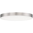 thumbnail image 2 of Maxim Trim 9" Wide Round Satin Nickel LED Ceiling Light, 2 of 4