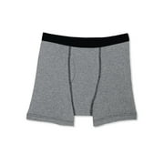 Wonder Nation Boys Underwear Soft Cotton Boxer Briefs, 10-Pack, Sizes S-XXL & Husky