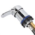 thumbnail image 4 of Blue Shampoo Faucet Sprayer Brush Chrome Shampoo Bowl Faucet Replacement with 23.6in Tap 47.2in Electroplating Hose, 4 of 4