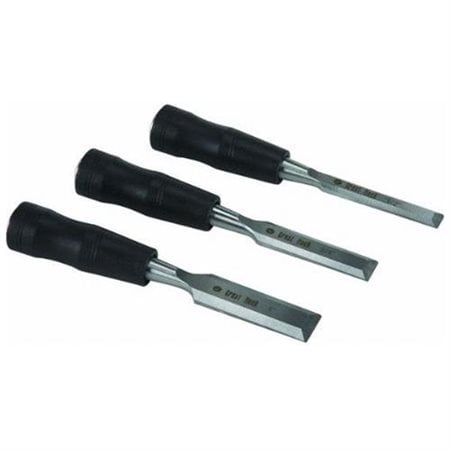 Great Neck Saw 203K 3-Piece Wood Chisel Set by Great Neck