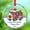 Firetruck Ornament, variant on Farm Tractor Glass Ornament 2025, Personalized Text & Names Tractor Lover Keepsake Christmas Ornament, Farm Vehicle Xmas Tree Decor Gifts for Farmer Family, Customized Farming Machine Keepsake Decor