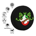 thumbnail image 4 of Ghostbusters Green Slimer Spare Tire Cover Waterproof Dust-Proof Universal Wheel Tire Cover Protector Accessories 14" 15" 16" 17", 4 of 7