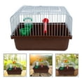 thumbnail image 4 of WRISTBIQUE Small Bird Cage Coffee 1Set 9.3X6.6X6.3In, 4 of 11