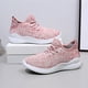 thumbnail image 1 of Zapatos de punto para mujer, zapatillas deportivas de moda sin cordones, zapatillas para correr de malla transpirable, zapatillas informales ligeras para tenis, gimnasio y correr, 1 of 9