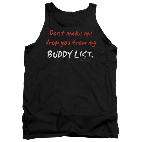- Buddy List - Tank Top - XX-Large