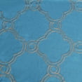 thumbnail image 2 of Superior Semi-Sheer Moroccan Printed Curtain Set of 2, 52" x 96", Aquarius, 2 of 4