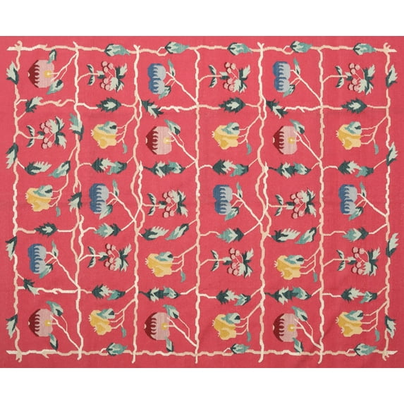 Ahgly Company Machine Washable Indoor Rectangle Contemporary Ferrari Red Area Rugs, 2' x 4'