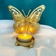 thumbnail image 2 of Candelabros de mariposa de estilo nórdico, candelabros tallados, portavelas para centros de mesa de festivales y fiestas. Dorado, 2 of 5