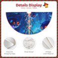 thumbnail image 3 of Sikiie Deep Sea Glowing Fishes Christmas Tree Skirt, Christmas Tree Decorations, Christmas Decor, Tree Mat Decoration(30-48IN)-36", 3 of 6