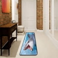 thumbnail image 6 of GZHJMY Swimming Dolphin Area Rug - 2' x 6' Washable Runner Rugs with Rubber Backing - Non Skid Floor Carpet for Indoor Living Room Hallway Kitchen Carpet Runner, 6 of 7