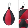 ShYlai PU Leather Speed Ball Swivel Boxing Punch Bag Pear Shape