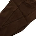 thumbnail image 6 of HAOTAGS Girls High-Waist Yoga Leggings with Pockets, Soft Breathable Kids Active Pants Brown 6 Years, 6 of 10