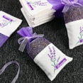 thumbnail image 2 of 30 Pcs Lavender Flower Bags Flower Printed Fragrance Purse Empty Sachets Bags with Matched Ribbons, 2 of 7
