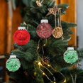 thumbnail image 4 of Adornos de bolas para árbol de Navidad, kit de 25 adornos navideños de 2,4 pulgadas, decoración para el hogar, colgante festivo, irrompible, para Navidad y temporada, 4 of 5
