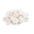 thumbnail image 2 of Finger Cots, Disposable Finger Covers, Latex Free, Crafts, Craft, Contamination Protection, Art Making, White, one Size, 50 Pc, 2 of 9