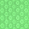 thumbnail image 1 of Ahgly Company Indoor Square Oriental Emerald Green Modern Area Rugs, 7' Square, 1 of 4