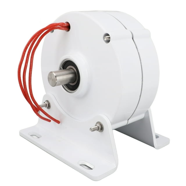 Generador de imán permanente Oso de Fresa Alternador síncrono trifásico 24V doble eje 200W