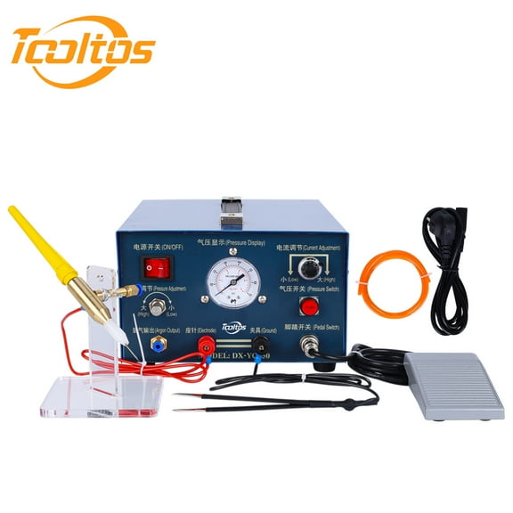 Tooltos 50A Argon Pulse Sparkle Jewelry Spot Welding Machine
