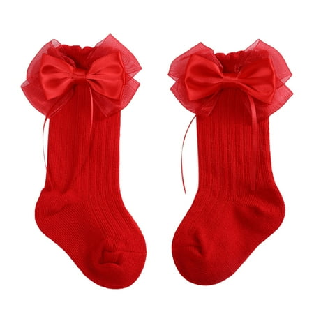 

Aompmsdx Baby Bow Socks Toddlers Boys Girls Children Kids Socks Toddler Shoes Socks Princess Socks Floor Socksbaby