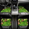 thumbnail image 7 of Naloa Cactus And Succulents Car Foot Mat Set of 4 Pieces - Universal Floor Liner Neoprene Full Set Floor Mats for Cars Trucks SUV, 7 of 7