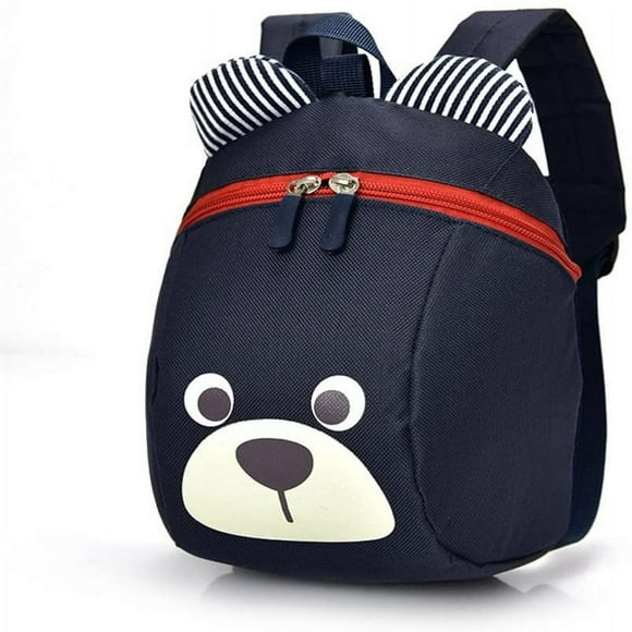 Cute Bear Backpack Kids Toddler Backpack Leash Boys Girls Lunchbox Preschool Bag