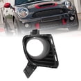 thumbnail image 1 of Fog Light Grille Cover for R55 R56 R57 R58 R59 LCI JCW Enhances Aesthetics Front Bumper Trim Replacement, 1 of 7