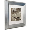 thumbnail image 2 of Trademark Fine Art "Oveido Cathedral Bancs II" Canvas Art by Alan Blaustein, White Matte, Silver Frame, 2 of 4