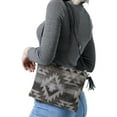 thumbnail image 4 of PacificPlex Womens Western Southwestern Print Crossbody Clutch Bag, Gray, 4 of 7