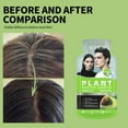 thumbnail image 6 of Flaremore Black Hair Dye Shampoo for Gray Hair, Semi-Permanent Hair Color Shampoo for Women and Men, Herbal, 3 in 1 100% Grey Cover 30ML, 6 of 12