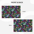 thumbnail image 4 of Placemats Set of 4, Watercolor Floral Paisley Place mats for Dining Table Indoor/Outdoor, Cute Heat Resistant Washable Table Mats(18" x 12"), 4 of 8